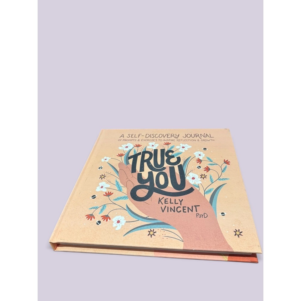 Wellness True You Self-Discovery Guided Journal Hardcover Kelly Vincent